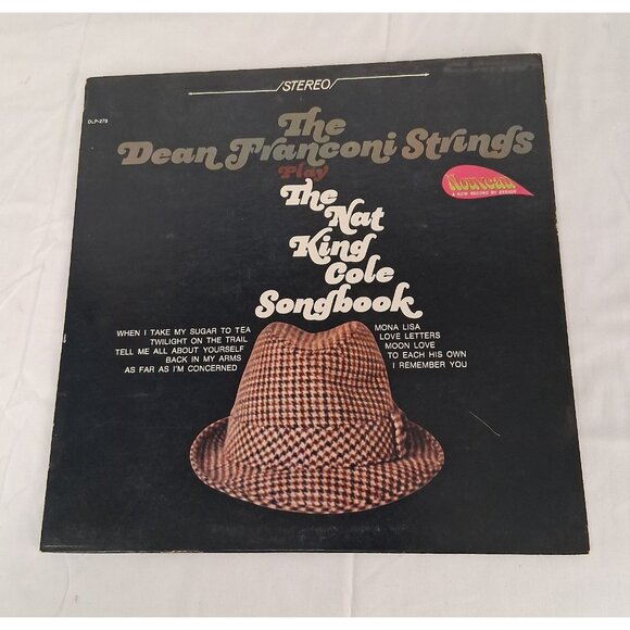The Dean Franconi Strings Play Nat King Cole Songbook Vinyl Record DLP-278 VG+ - Picture 7 of 8